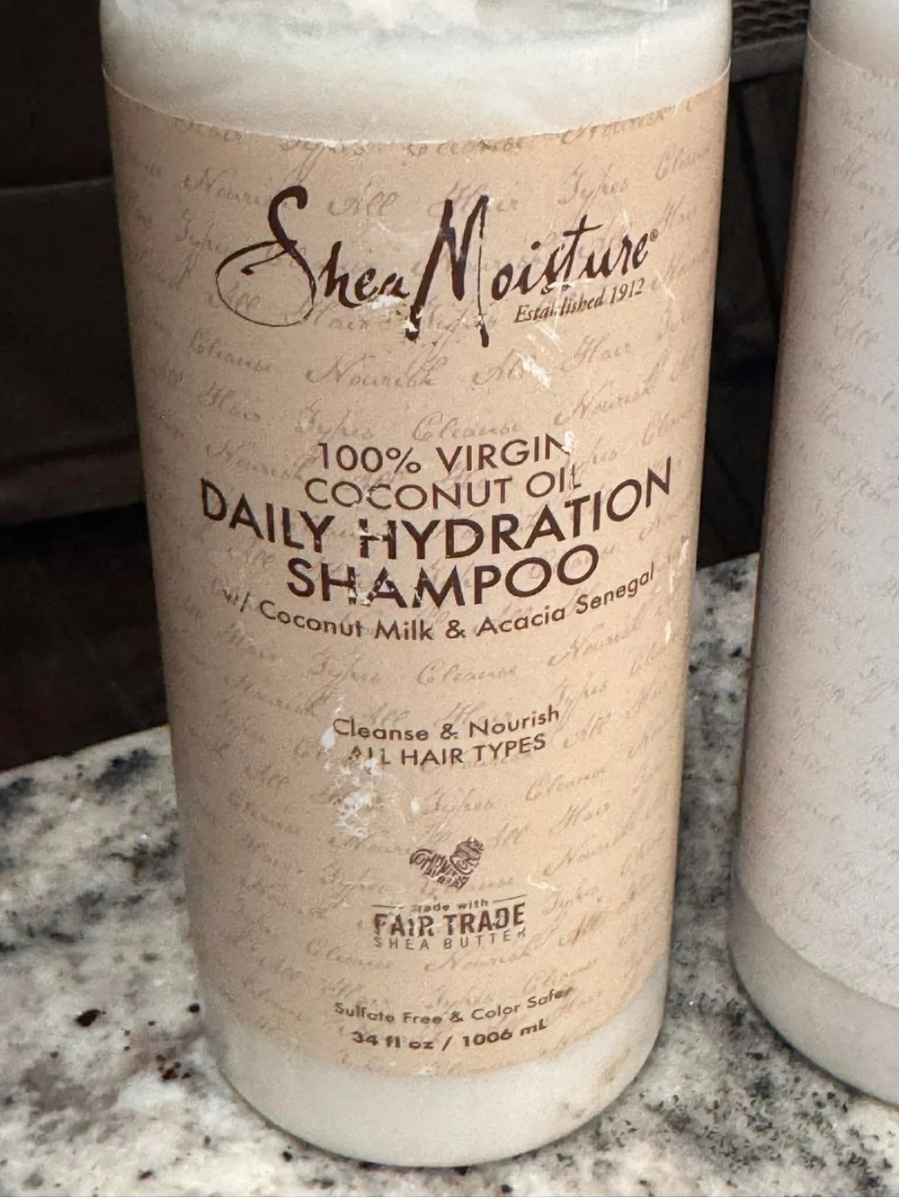 Shea Moisture 100% Virgin Coconut Oil Daily Hydration conditioner & Shampoo -